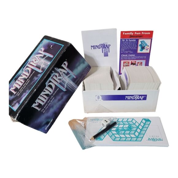 MindTrap - VINTAGE Card Game - MindTrap Games Inc 1991 - Picture 3 of 6